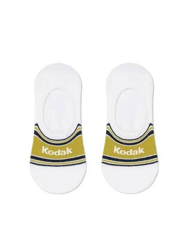 KODAK Stripe Multi No Show Socks YELLOW - KODO - BALAAN 1