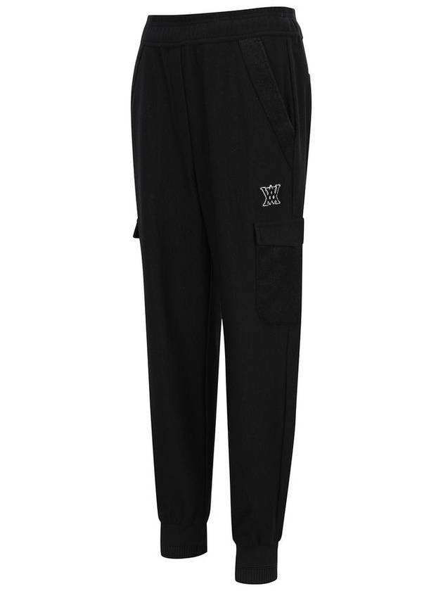 Official W FLEECE MIX SET UP JOGGER L PT BK - ANEWGOLF - BALAAN 3