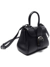 Brillant Rodeo Calf Vegetal Small Tote Bag Black - DELVAUX - BALAAN 4