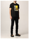 Print Short Sleeve T-Shirt Black - ALEXANDER MCQUEEN - BALAAN 5