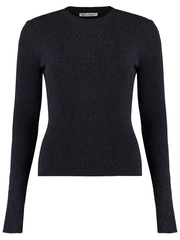 Sweater W4233CA ANTHRACITE GRAY - OUR LEGACY - BALAAN 2