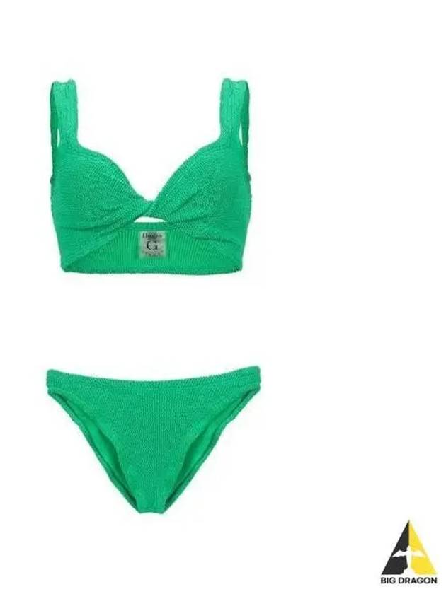 Hunza G Women Bikini Set Green JUNO - HUNZA G - BALAAN 1