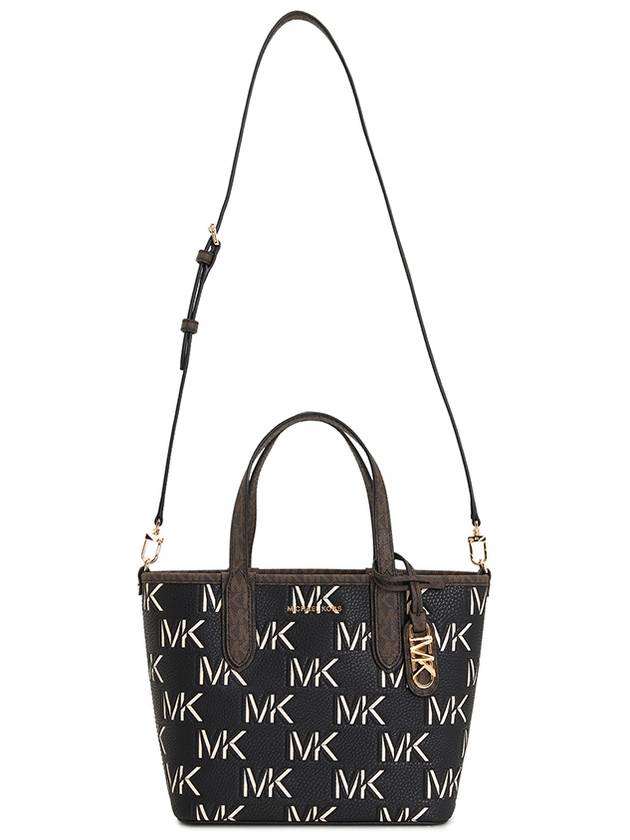 Eliza tote bag 30F3GZAT0L BROWN BLK - MICHAEL KORS - BALAAN 8