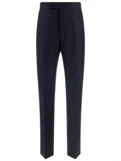 Super 120S Twill Classic Backstrap Trouser Pants Navy - THOM BROWNE - BALAAN 2