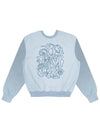 EMBO MTM BL Embo Sweatshirt Blue - TIBAEG - BALAAN 1