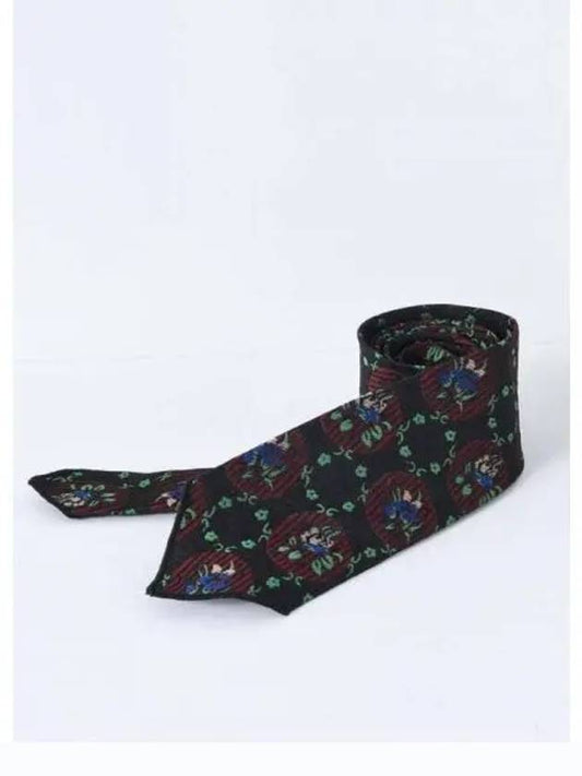 floral jacquard tie black - ENGINEERED GARMENTS - BALAAN 2