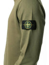 Men's Wappen Patch Sweatshirt Khaki - STONE ISLAND - BALAAN 5