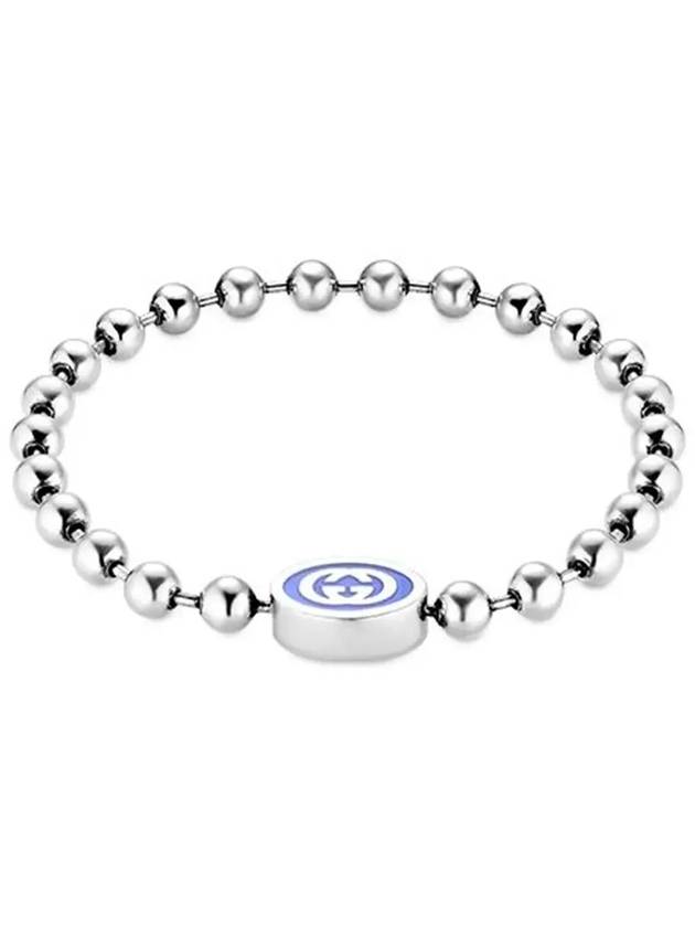 Interlocking G Boule Chain Bracelet Silver - GUCCI - BALAAN 4