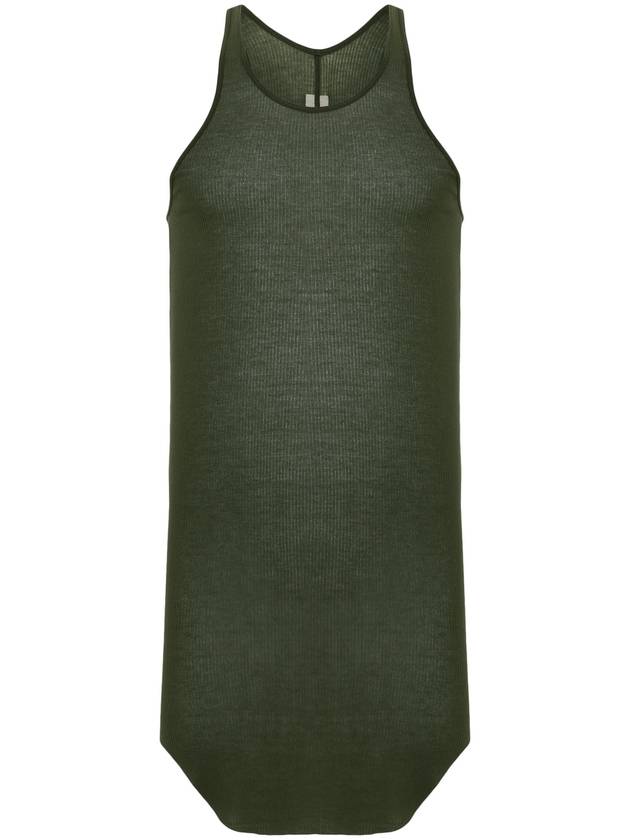 Basic fine-ribbed tank top - RICK OWENS - BALAAN 1