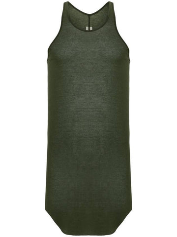 Basic fine-ribbed tank top - RICK OWENS - BALAAN 1