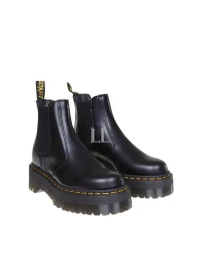 Women's 2976 Quad Chelsea Boots Black - DR. MARTENS - BALAAN 2