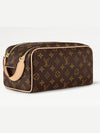 Dopp Kit Toilet Monogram Canvas Pouch Bag Brown - LOUIS VUITTON - BALAAN 3