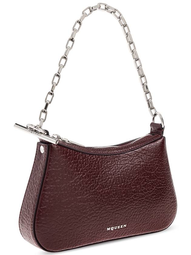 Alexander McQueen Bag T-Bar Mini, Women's, Burgundy - ALEXANDER MCQUEEN - BALAAN 4