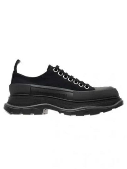 Tread Slick Low Top Sneakers Black - ALEXANDER MCQUEEN - BALAAN 2