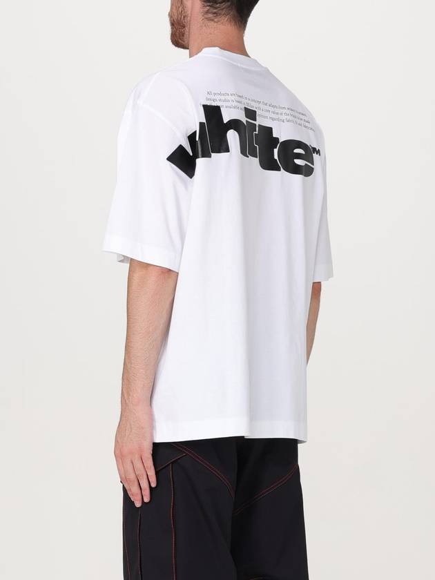 Shared Logo Short Sleeve T-Shirt White - OFF WHITE - BALAAN 4