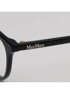 Glasses frame MM5067D 001 black horn rim Asian fit - MAX MARA - BALAAN 5