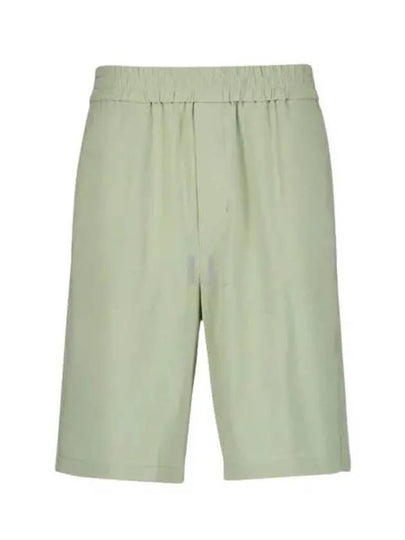 De Coeur Cotton Track Shorts Khaki - AMI - BALAAN 2