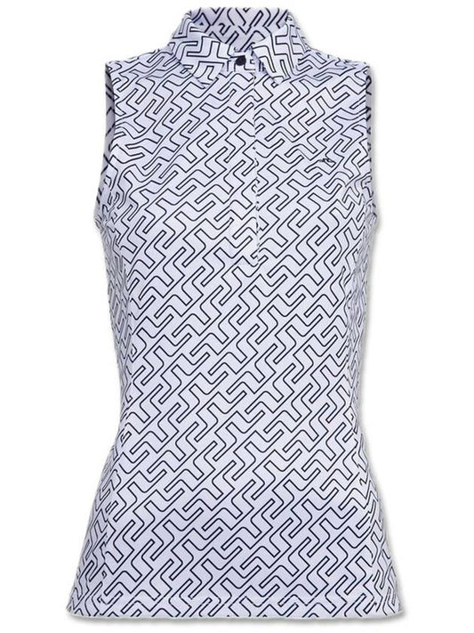 Dena Print Sleeveless Golf Top GWJT05398 - J.LINDEBERG - BALAAN 2