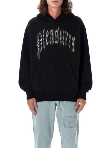 Pleasures Twitch Studded Hoodie - PLEASURES - BALAAN 1