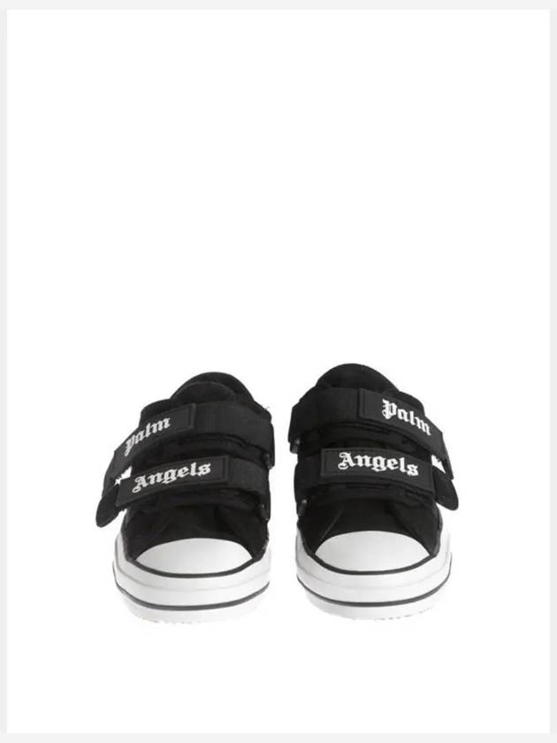 Velcro Vulcanzed Low Top Sneakers Black - PALM ANGELS - BALAAN 5