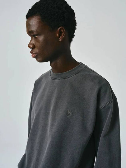 Signature Basic Sweatshirt Charcoal - NOIRER - BALAAN 2