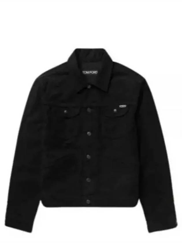 Washing Trucker Jacket Black - TOM FORD - BALAAN 2