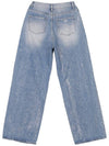 Pearl Festive Edition Wide Denim Pants - HARDCORE HAPPINESS - BALAAN 3