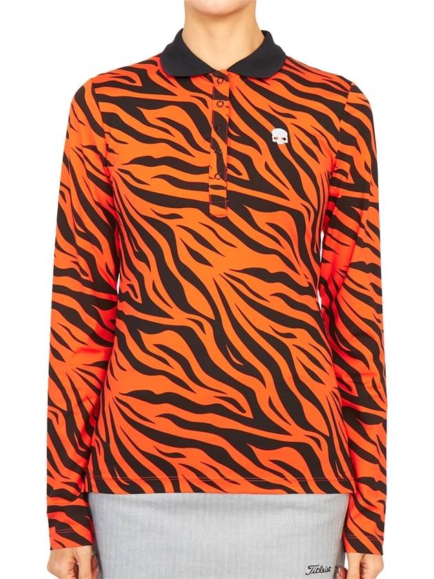 Golf Wear Polo Long Sleeve T-Shirt G01552 G43 - HYDROGEN - BALAAN 1