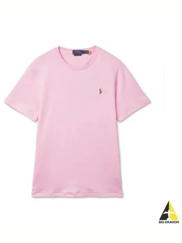 Custom Slim Soft Cotton Tee Pink - POLO RALPH LAUREN - BALAAN 1