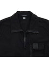 Lens Waffen Gabadin Shirt Jacket 13CMSH248A 002824G 999 - CP COMPANY - BALAAN 4