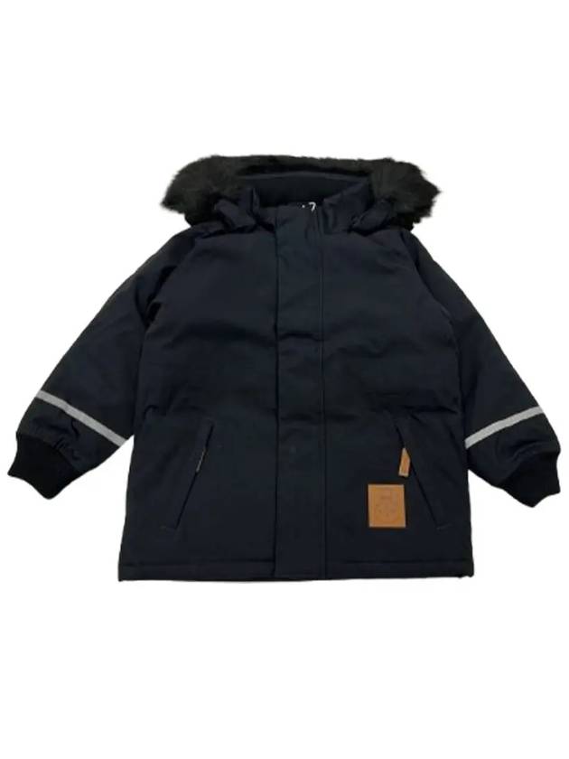 Kids Patch Logo Parka Jacket 19710113 99 - MINI RODINI - BALAAN 1