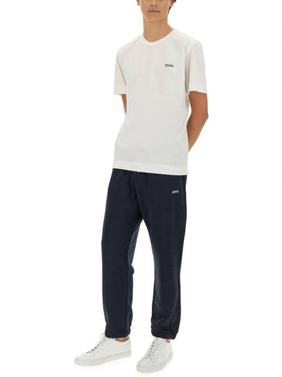 Zegna Jogging Pants With Logo - ERMENEGILDO ZEGNA - BALAAN 2