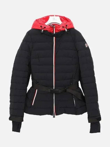 Bruche Grenoble Belt Hooded Padded Women s Jacket 1A51140 5399D 994 1043916 - MONCLER - BALAAN 1