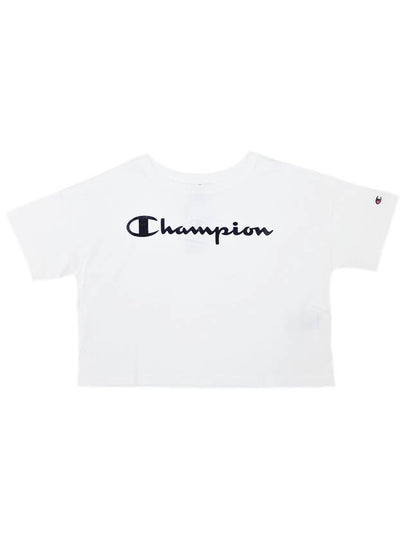 Women's Short Sleeve Crop TShirt 114914 WW001 - CHAMPION - BALAAN 2