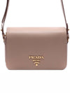 Vitello Phoenix Cross Bag Pink Beige - PRADA - BALAAN 1