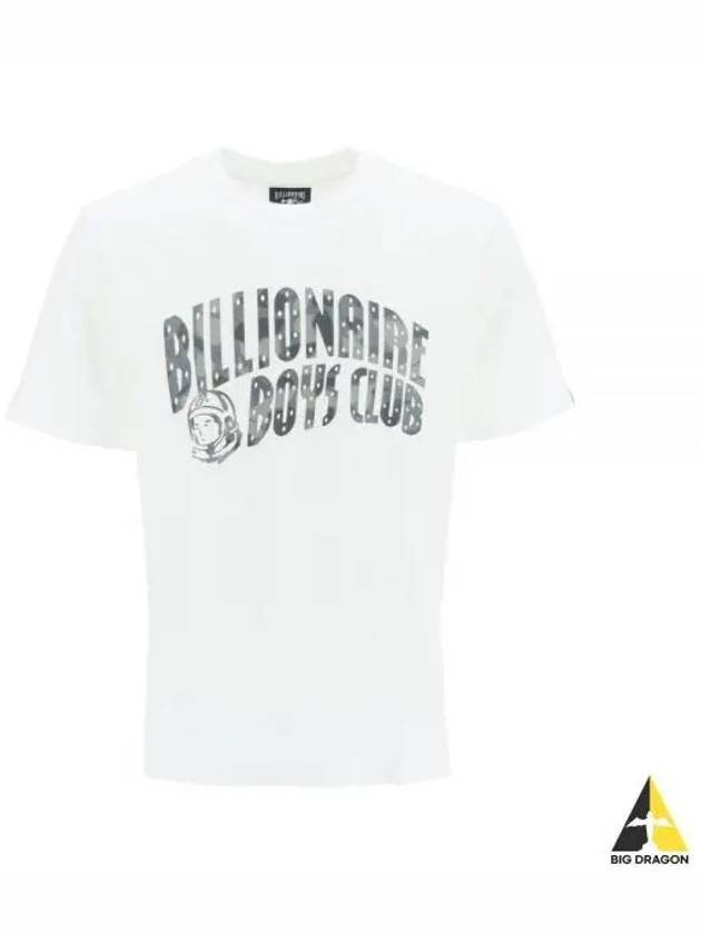 Classic Curve Logo Short Sleeve T Shirt White - BILLIONAIRE BOYS CLUB - BALAAN 2