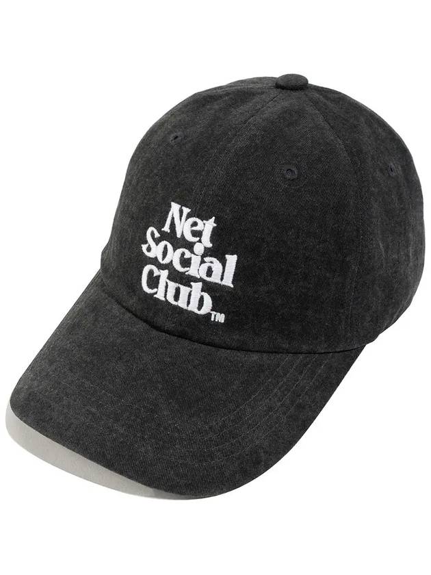 Pigment ball cap black - NET SOCIAL CLUB - BALAAN 4