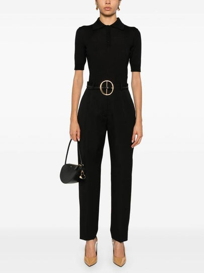 Lanvin Trousers Black - LANVIN - BALAAN 2