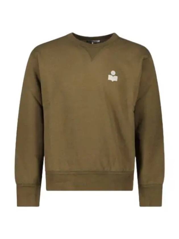 Men's Mike Logo Sweatshirt Khaki - ISABEL MARANT - BALAAN 2