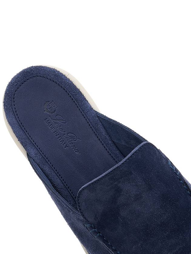 Babouche Walk Mules Blue - LORO PIANA - BALAAN 8