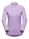 Aenergy FL ​​Half Zip-up Long Sleeve T-shirt Light Purple - MAMMUT - BALAAN 2