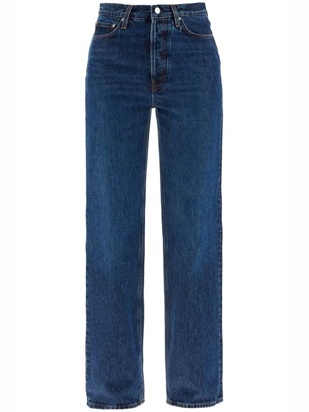 organic denim classic cut jeans - TOTEME - BALAAN 1