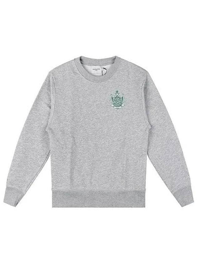 Logo Comfort Sweatshirt Light Grey Melange - MAISON KITSUNE - BALAAN 2