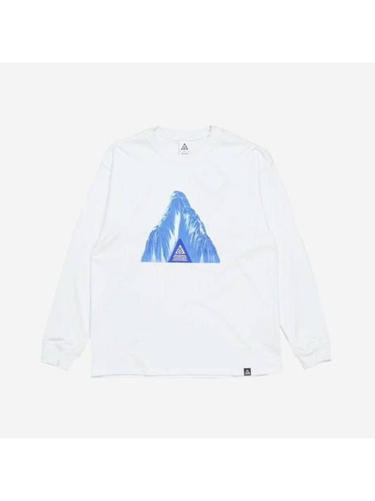 ACG Ice Cave Long Sleeves T-Shirt Summit White - NIKE - BALAAN 1