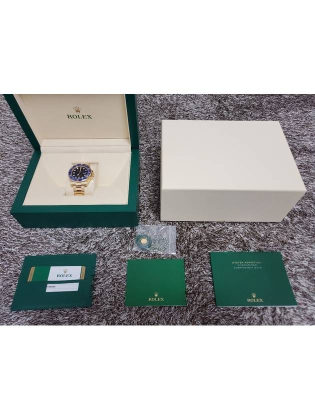 Rolex Submariner Gold Box Blue Plate 20 Years - ROLEX - BALAAN 2