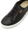 Soft 7 Low Top Sneakers Black - ECCO - BALAAN 8