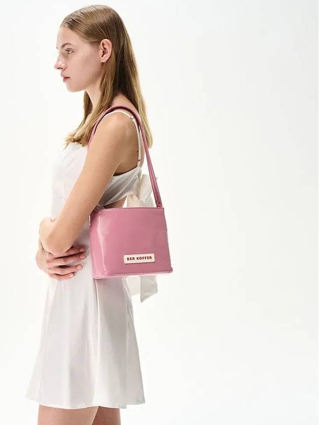 Candy Enamel Shoulder Bag Pink - DER KOFFER - BALAAN 3