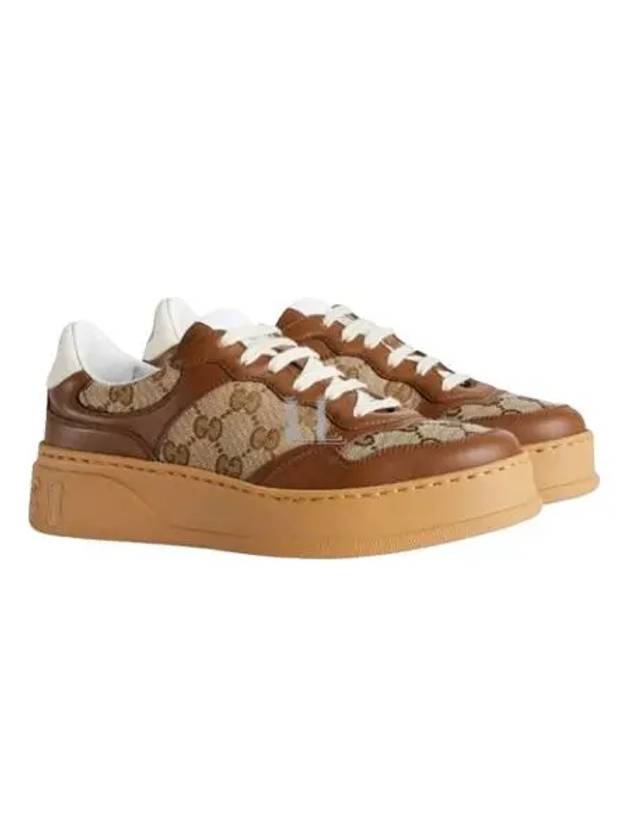 Original GG Low Top Sneakers Brown - GUCCI - BALAAN 2