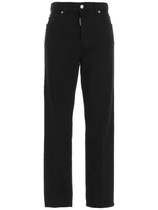 womens boston jeans black - DSQUARED2 - BALAAN 1