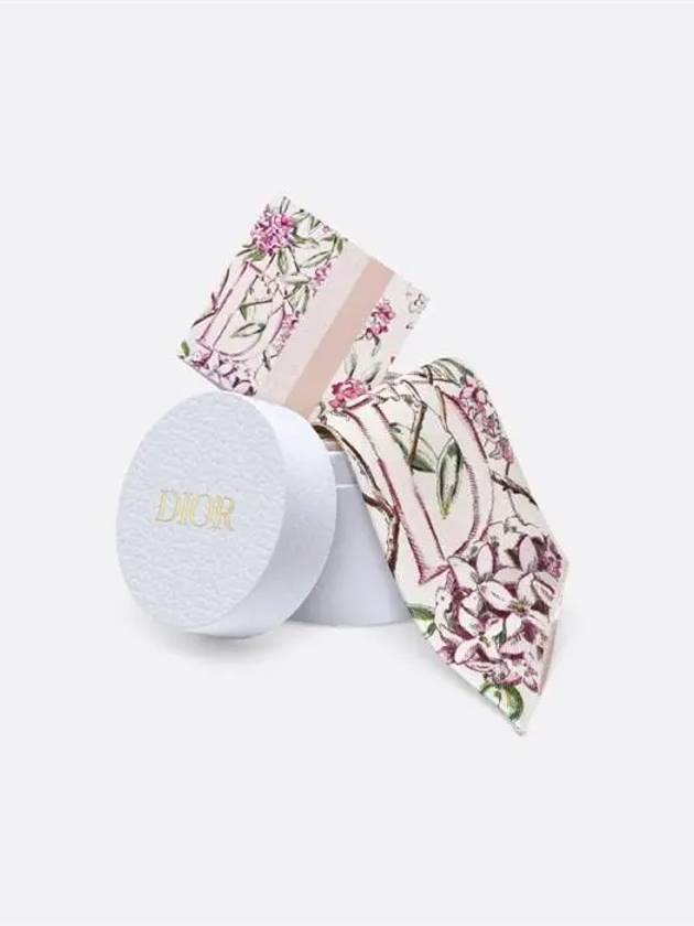 D Daphné Silk Twill Scarf Ivory - DIOR - BALAAN 5